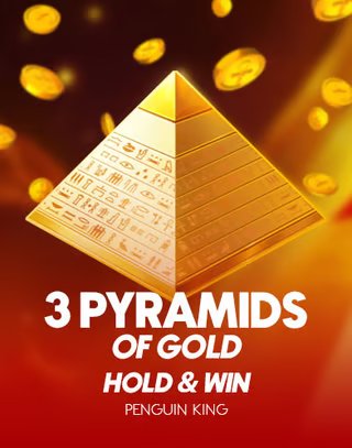 3 Pyramids of Gold Hold Win